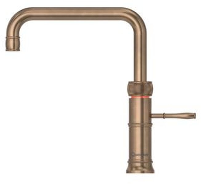Quooker Classic Fusion Square, COMBI, messingpaatina, CFNSPTBCOMBI, 7-aastane GARANTII