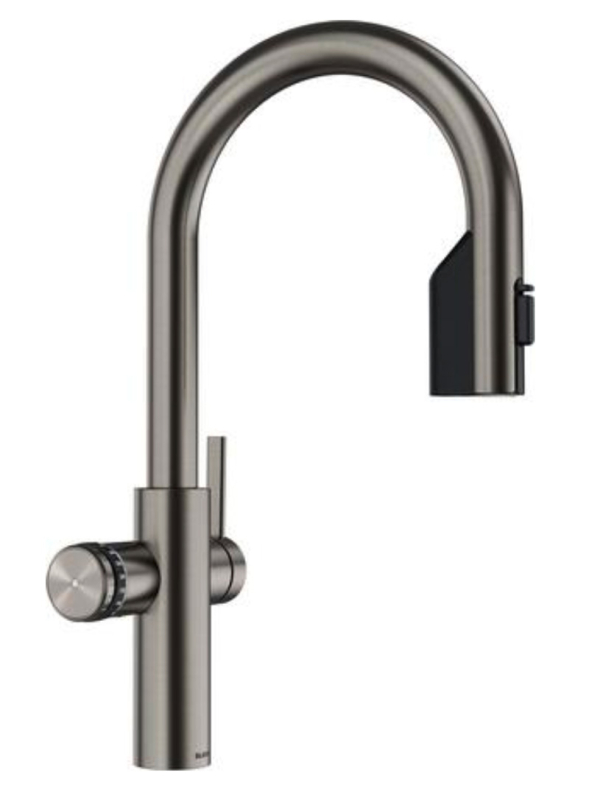 Blanco Choice Icona-C, high pressure fixed spout, satin platinum, 527932