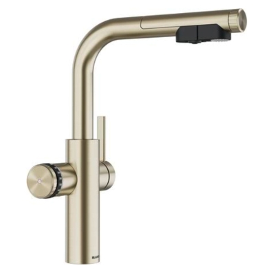 Blanco Choice Icona-L, kõrge rõhuga fikseeritud tila, satiinkuld, 527925