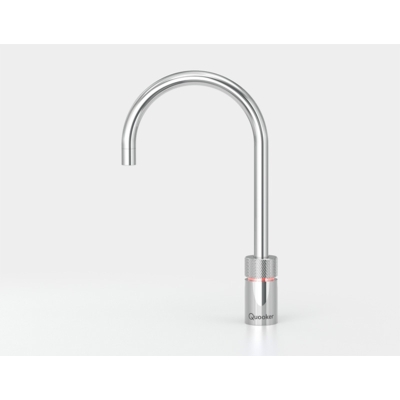 Quooker Nordic Round ühekordne kraan, PRO3-VAQ ja Cube *sh. FILTER*, läikiv kroomitud, 7-aastane GARANTII, NSRCHRPRO3CUBE