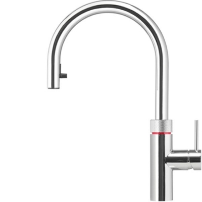 Quooker Flex, COMBI ja Cube *sh. FILTER*, läikiv kroomitud, 7-aastane GARANTII, FXRCHRCOMBICUBE