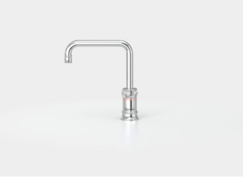 Quooker Classic Nordic Square single tap, COMBI+Plus+Cube *incl. FILTER*, chrome-plated, 7 YEAR WARRANTY!, CNSSCHRCOMBI+CUBE