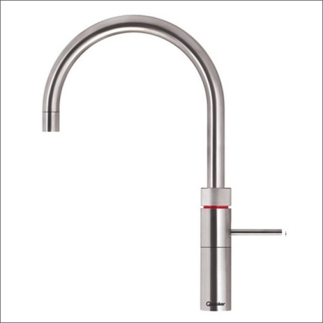 Quooker Fusion Round, COMBI and Cube *incl. FILTER*, solid stainless steel, 7 YEAR WARRANTY, FNRSSTCOMBICUBE
