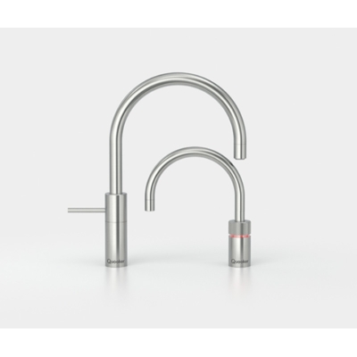 Quooker Nordic Round Twintaps, COMBI ja Cube *sh. FILTER*, tahke roostevaba teras, 7-aastane GARANTII, NMRSSTNSRSSTCOMBICUBE