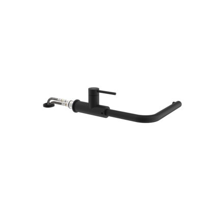 Naber SERVIZIO Namor® 3 aknaluuk, mattmust, kõrgsurve, ühe hoovaga segisti, pööratav, 5025034