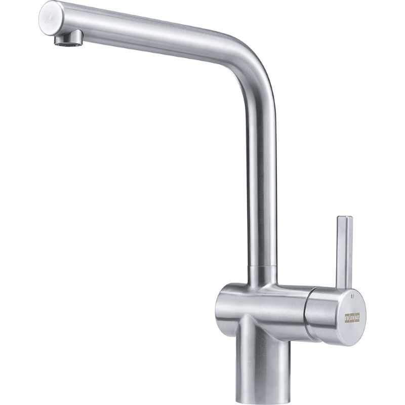Franke Atlas Neo Window fixed spout single lever mixer, high pressure, stainless steel, 115.0521.436