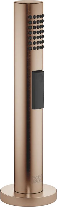 Dornbracht fittings accessories, flush shower set with round rosette, brushed bronze, 27731970-42