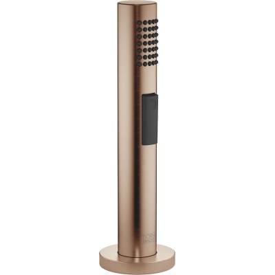 Dornbrachti tarvikud, ümmarguse rosetiga loputusdušikomplekt, harjatud pronks, 27731970-42