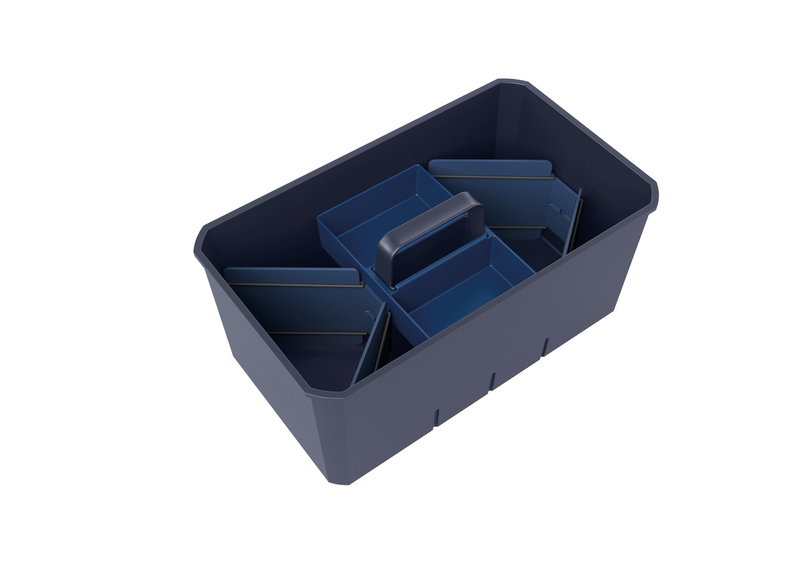 Naber Cox Work® Blues, Set-2, incl. small parts box, 2 x U-separator/V-separator, utensil box, 8012512