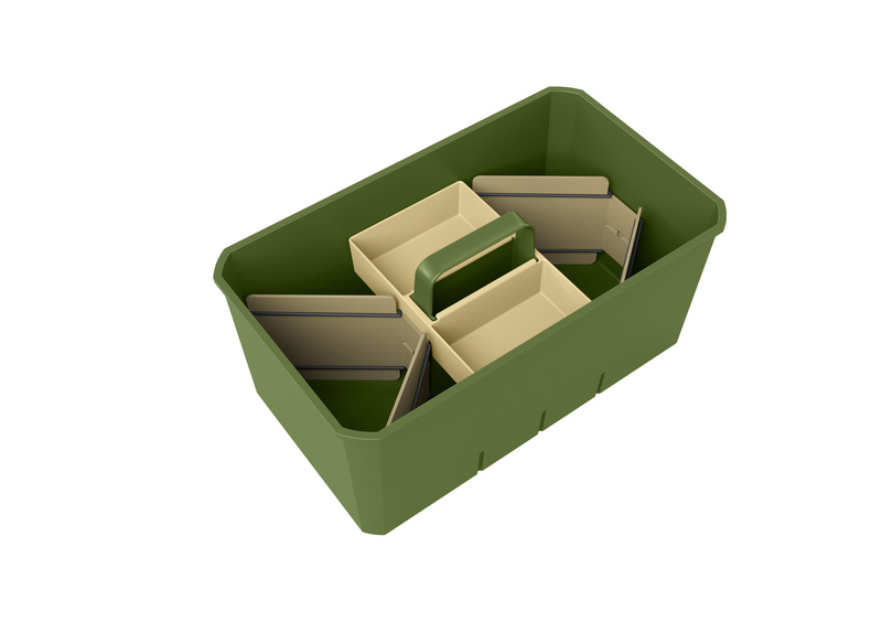 Naber Cox Work® Garden, Set-2, including small parts box, 2 x U-divider/V-divider, utensil box, 8012522
