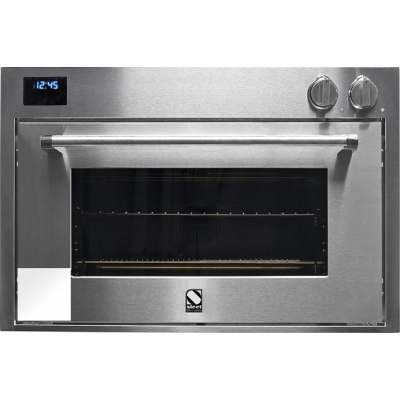 Сталь Genesi 90х60, встраиваемый духовой шкаф Combisteam, цвет Nuvola, GFE9-SNA, с гарантией 5 лет!