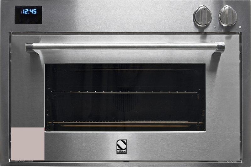 Steel Genesi 90x60, built-in oven, Combisteam, Sabbia color, GFE9-SSA, with 5 year guarantee!