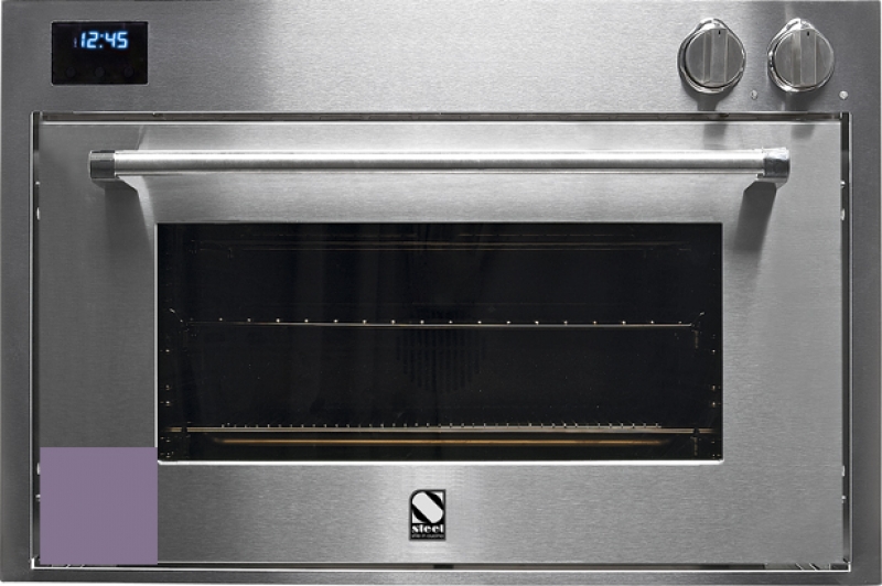 Steel Genesi 90x60, built-in oven, Combisteam, color Ametista, GFE9-SAA, with 5 year guarantee!