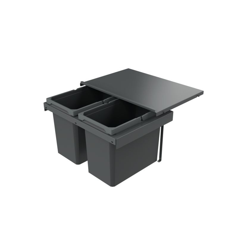 Naber Selectakit Cox® Stand-UP® 350 S/600-2, without biolid, for existing extractors, anthracite, 44 l, 8013424