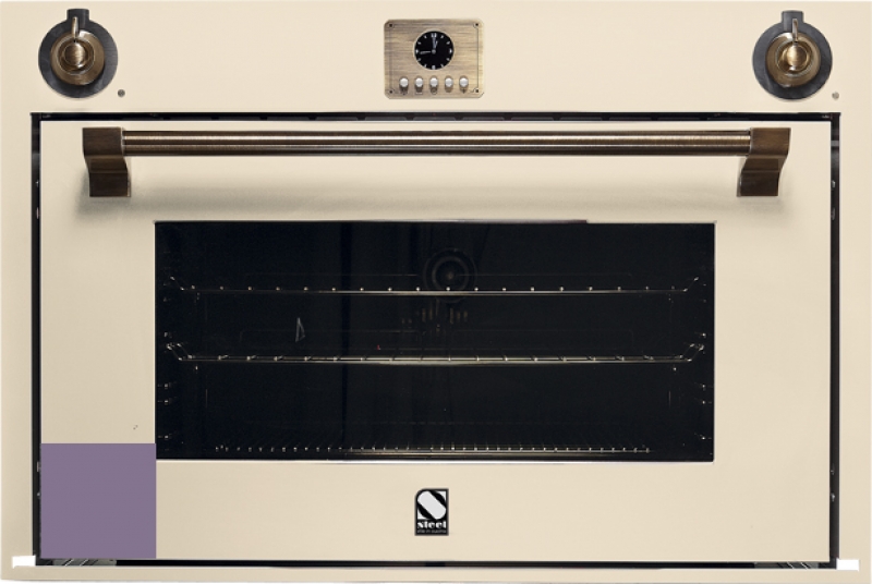 Steel Ascot 90x60, built-in oven, Combisteam, color Ametista, AFE9-SAA, with 5 year guarantee!