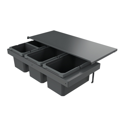 Naber Cox Stand-UP® 250 S/900-4, ilma biokaaneta, antratsiit, olemasolevad väljatõmbed, 38 l, 8013387