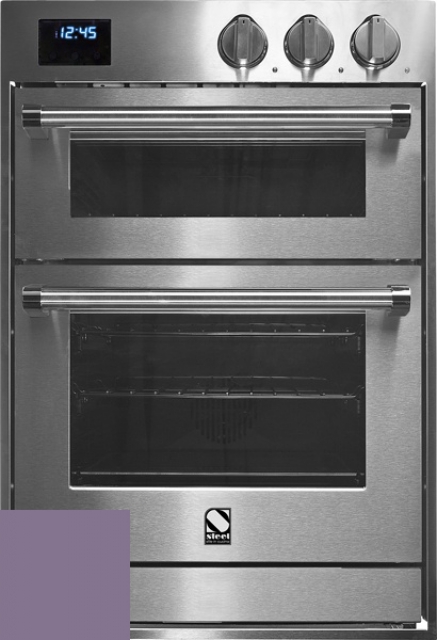 Steel Genesi 60x90, built-in oven, Combisteam, pizza oven, Ametista color, GFFE6-SAA, with 5 year guarantee!