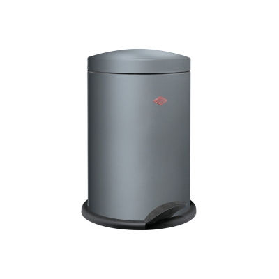 WESCO® pedal waste collector 116, graphite, foot pedal mechanism, 13 l, 8012151