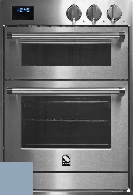 Steel Genesi 60x90, built-in oven, Combisteam, pizza oven, color Celeste, GFFE6-SCE, with 5 year guarantee!