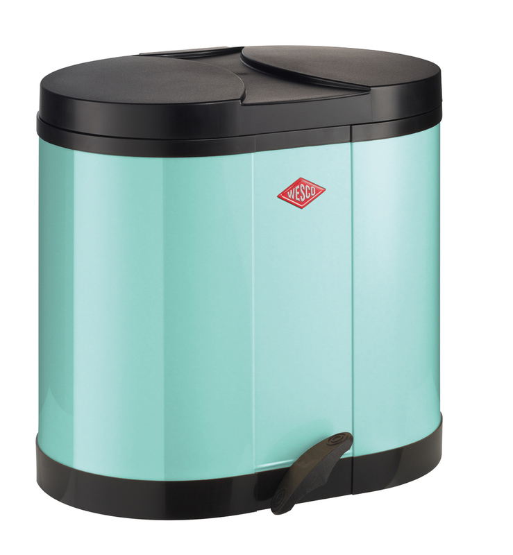 WESCO® eco collector 170, mint, foot pedal mechanism, 30 l, 8011580