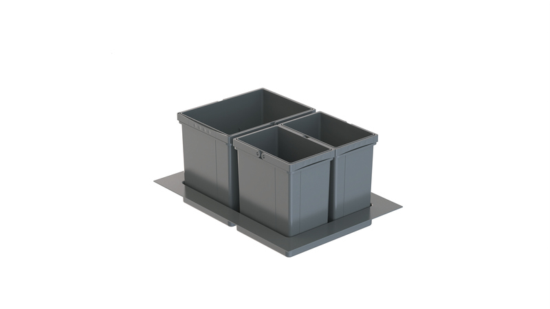 WESCO® Pullboy Versa 265 K/600-3, orion gray, for existing pull-outs, 29 l, 8011716