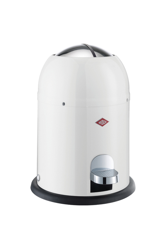 WESCO® Mini Master®, white, foot pedal mechanism, 6 l, 8036165