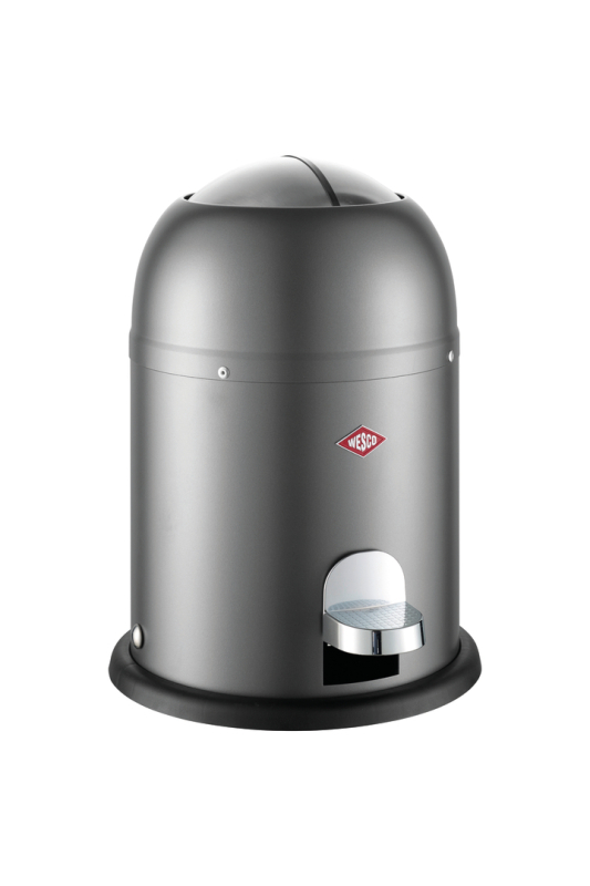 WESCO® Mini Master®, graphite matt, foot pedal mechanism, 6 l, 8012190