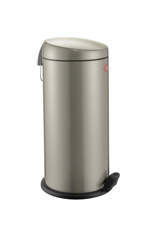 WESCO® Capboy® Maxi, nickel silver, foot pedal mechanism, 22 l, 8012172