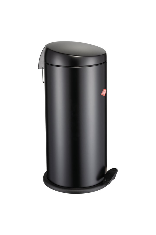 WESCO® Capboy® Maxi, matt black, foot pedal mechanism, 22 l, 8012175