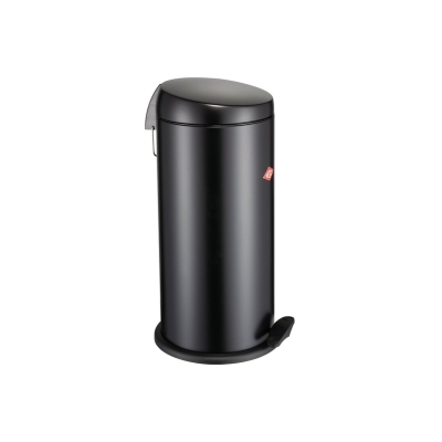 WESCO® Capboy® Maxi, matt black, foot pedal mechanism, 22 l, 8012175