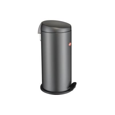 WESCO® Capboy® Maxi, graphite matt, foot pedal mechanism, 22 l, 8012177
