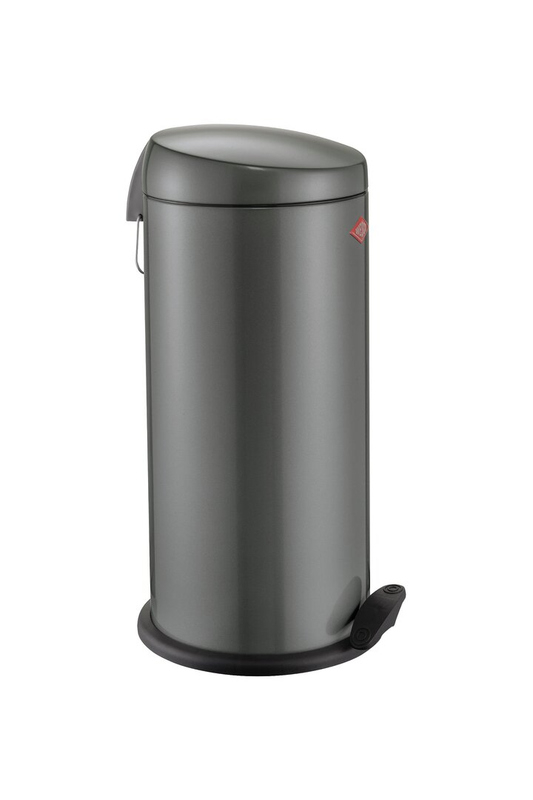 WESCO® Capboy® Maxi, graphite, foot pedal mechanism, 22 l, 8012173