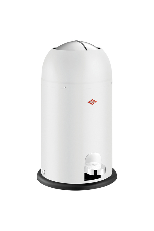 WESCO® Kickmaster® Junior, matt white, foot pedal mechanism, 12 l, 8012194