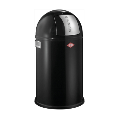 WESCO® Pushboy® Junior, black, flap, 22 l, 8011540