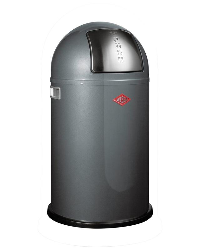 WESCO® Pushboy® Junior, grafiit, klapp, 22 l, 8011538