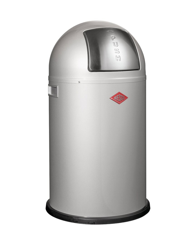 WESCO® Pushboy® Junior, silver, flap, 22 l, 8012570