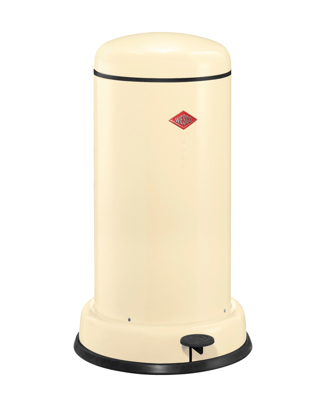 WESCO® Baseboy® 20, almond, foot pedal mechanism, 20 l, 8011513