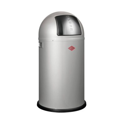 WESCO® Pushboy®, silver, flap, 50 l, 8011618