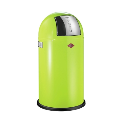 WESCO® Pushboy®, lime green, flap, 50 l, 8012560