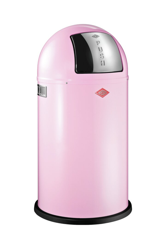 WESCO® Pushboy®, pink, flap, 50 l, 8012561