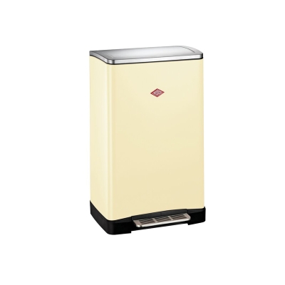 WESCO® Big Double Boy, almond, foot pedal mechanism, 36 l, 8011695