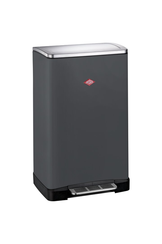 WESCO® Big Double Boy, graphite matt, foot pedal mechanism, 36 l, 8011698