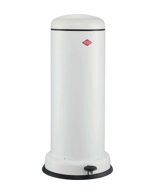 WESCO® Big Baseboy® 30, matt white, foot pedal mechanism, 30 l, 8011526