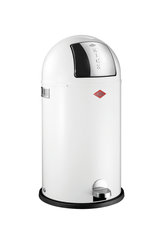 WESCO® Kickboy®, белый, ножной педальный механизм, 40 л, 8011552