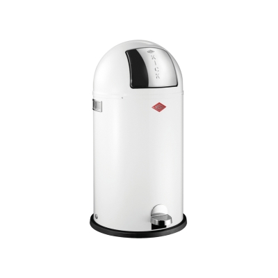 WESCO® Kickboy®, white, foot pedal mechanism, 40 l, 8011552