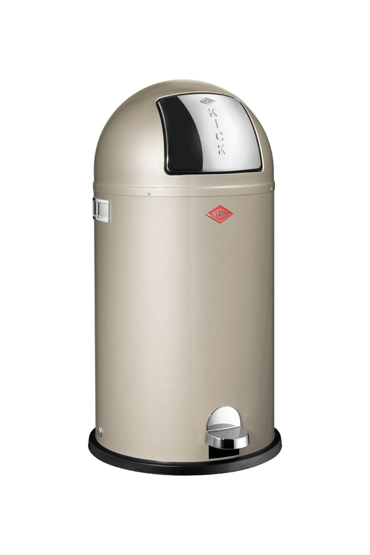 WESCO® Kickboy®, nickel silver, foot pedal mechanism, 40 l, 8011554