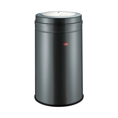 WESCO® Kickmaster®, graphite, swing lid, 120 l, 8011578