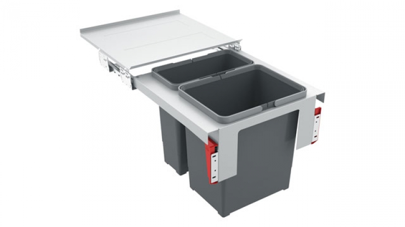 Franke Sorter Garbo 45-2, ees väljatõmmatav, 121.0200.692