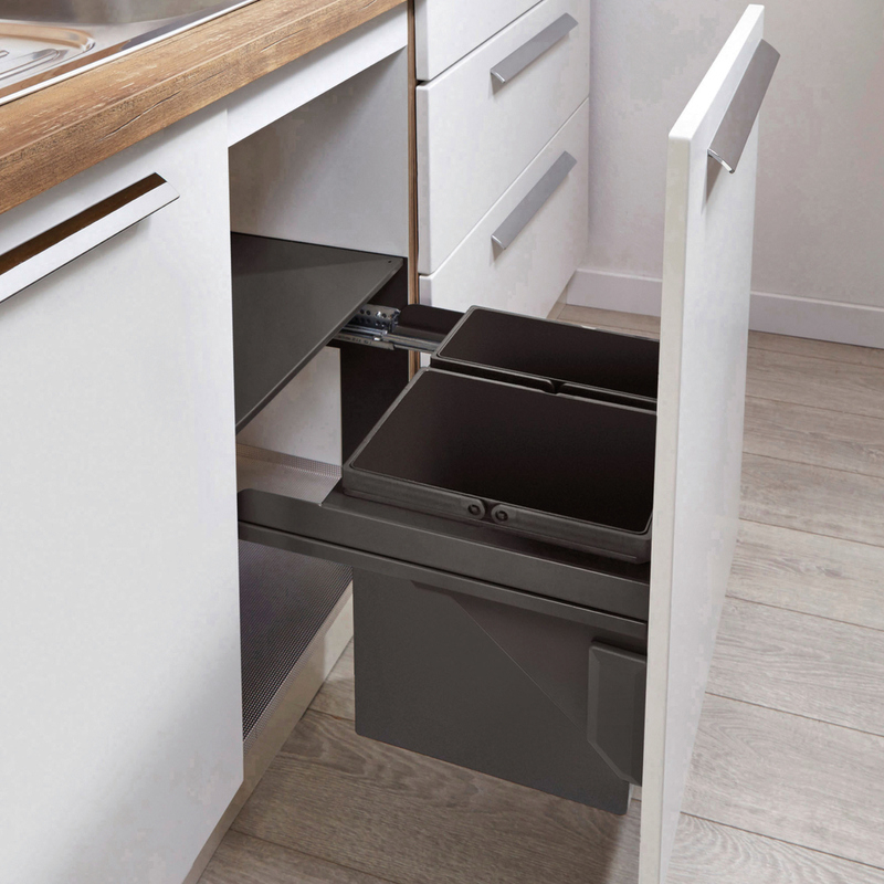 WESCO® Pullboy Soft Comfort 335 K/500-2, антрацит, переднее выдвижение, 28 л, 8011123