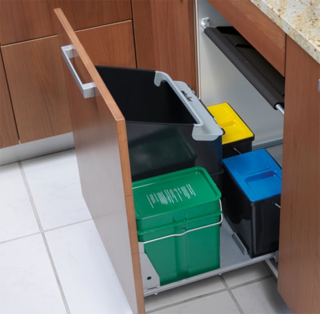 Naber Selectakit Müllex Comfort 35/5/4/4, front pull-out waste system, 8011021
